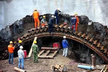 郏县隧道钢花管支护案例